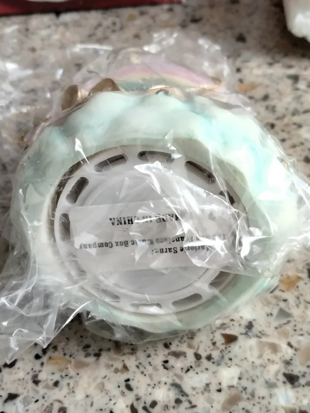 NIB Marjorie Sarnat Wizard & Rainbow Castle Ornament